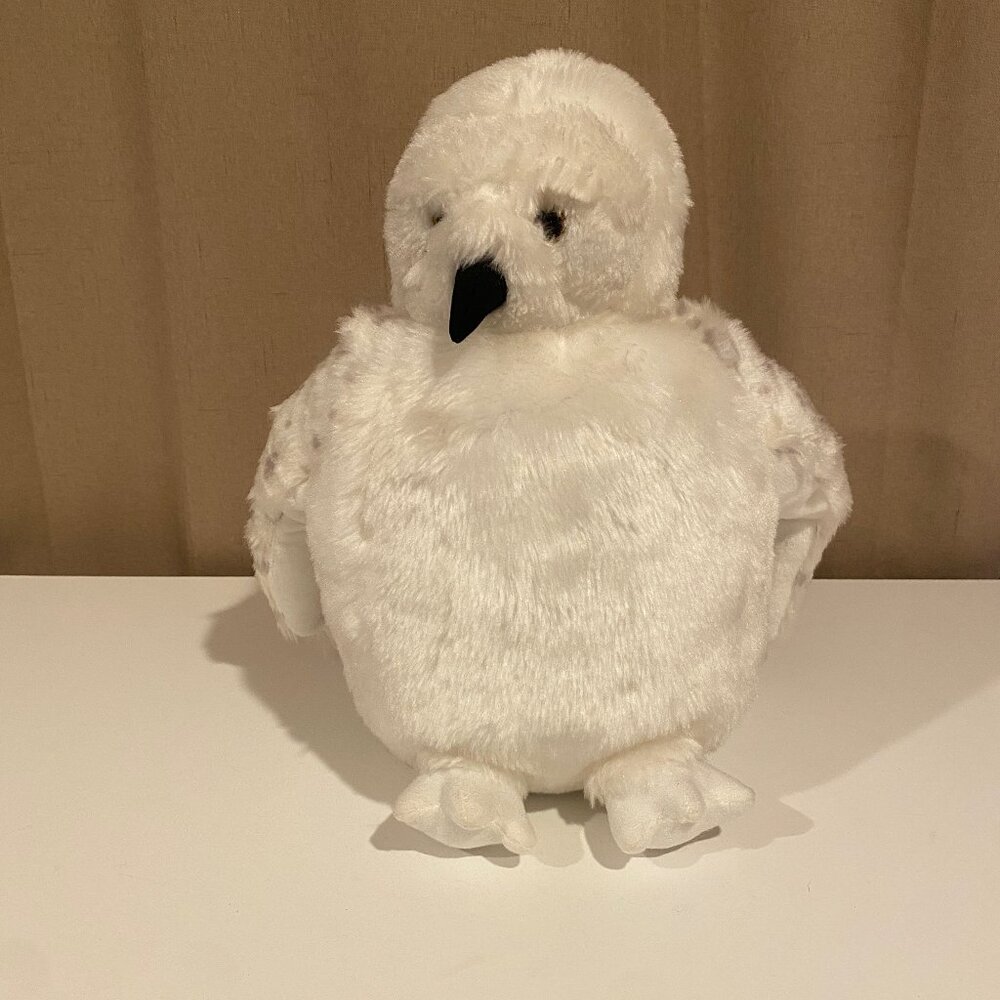 Harry Potter 12 Hedwig Swivel Head Puppet Plush Owl Warner Bros Official‎